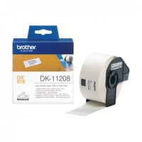 Brother DK-11208 etikettcímke (400 db), 38×90mm - fehér háttér, fekete felirat